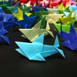 one thousand origami sharks